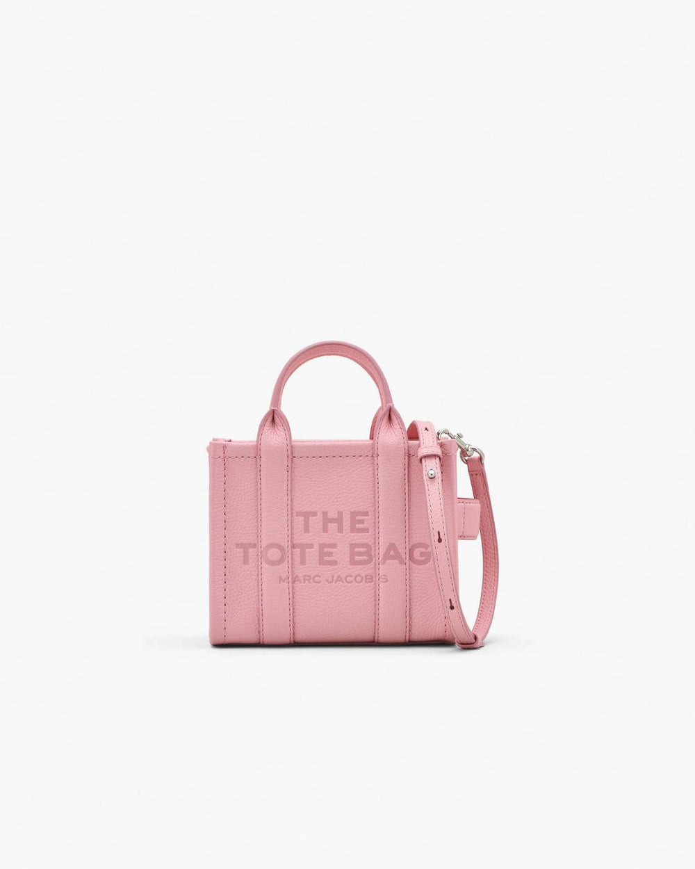 Marc Jacobs The Leather Crossbody Tote Bag Ribbon Pink BAGS