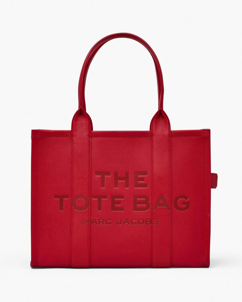 Marc Jacobs The Leather Large Tote Bag True Red BAGS