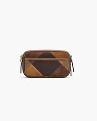 Marc Jacobs The Suede Patchwork Snapshot Brown Multi BAGS|NEW ARRIVALS