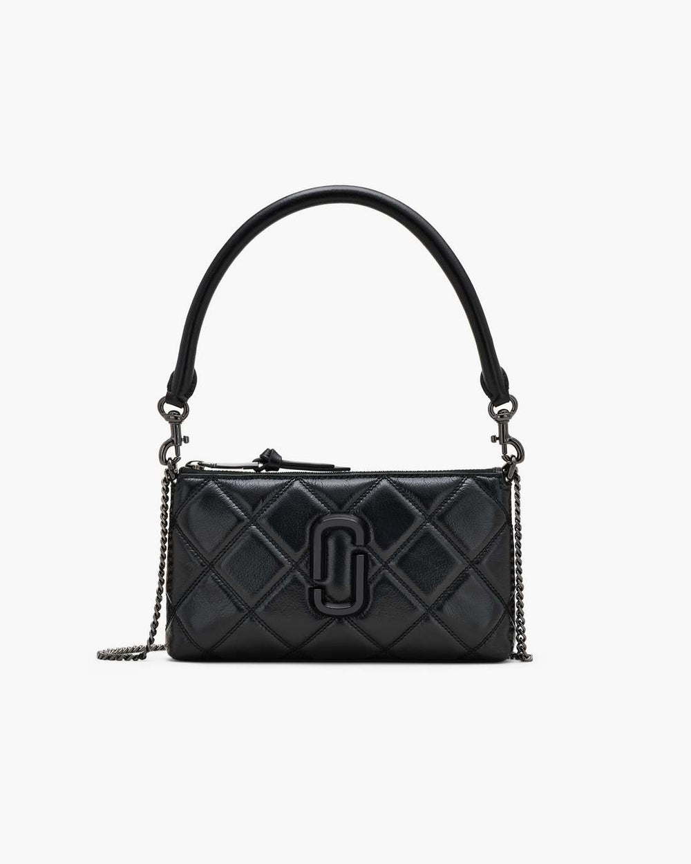 Marc Jacobs The Quilted Snapshot Convertible Shoulder Bag Black BAGS|WALLETS