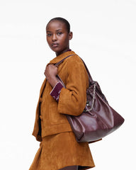 Marc Jacobs The Cristina Tote Dark Plum BAGS