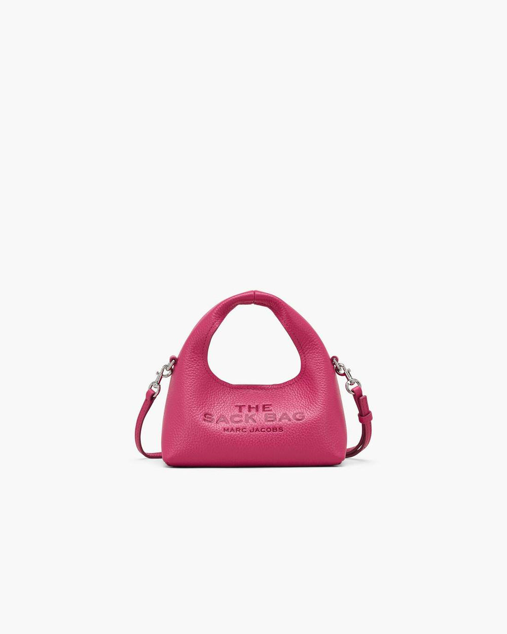 Marc Jacobs The Micro Crossbody Sack Bag Raspberry Pink BAGS|NEW ARRIVALS