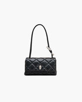 Marc Jacobs The Quilted Mini Dual Shoulder Bag Black BAGS