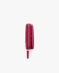 Marc Jacobs The Leather Mini Compact Wallet Raspberry Pink WALLETS