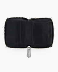 Marc Jacobs The Coated Glitter Everyday Slim Compact Wallet Silver WALLETS|NEW ARRIVALS