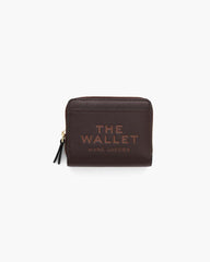 Marc Jacobs The Leather Mini Compact Wallet Ganache WALLETS