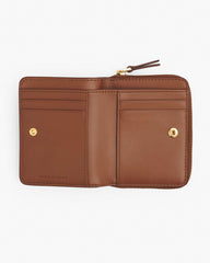 Marc Jacobs The Leather Mini Compact Wallet Argan Oil WALLETS