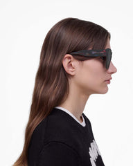 Marc Jacobs The J Marc Square Sunglasses Havana Multi ACCESSORIES