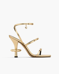 Marc Jacobs The Metallic Leather Daisy Heel Gold SHOES