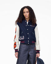 Marc Jacobs The A.P.C. X Marc Jacobs Varsity Jacket Dark Navy/White READY TO WEAR