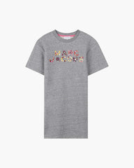 Marc Jacobs The Gem Logo Dress Grey READY TO WEAR