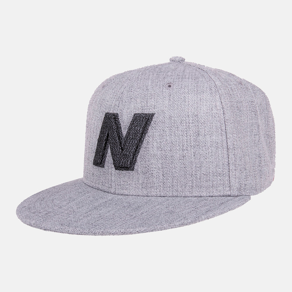 Athletic Grey Exploded Logo Hat / New Balance Women|Men