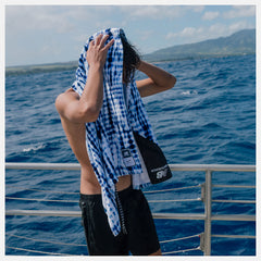 Indigo/White Slowtide X New Balance Pocket Towel / New Balance Women|Men