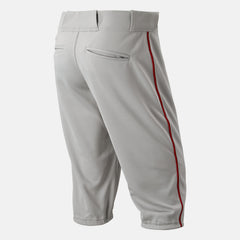 Grey/Red Adversary 2 Baseball Piped Knicker Athletic / New Balance Men