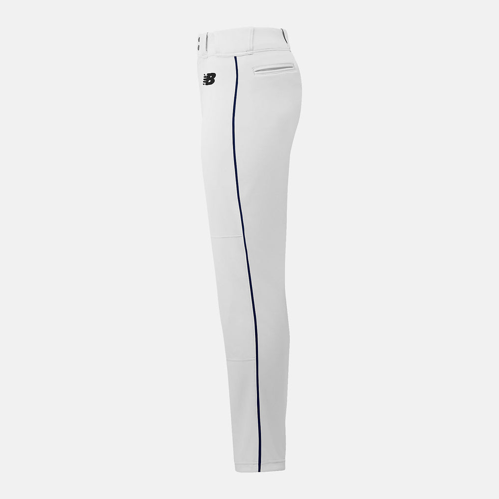 White/Navy Adversary 2 Baseball Piped Pant Tapered / New Balance Men