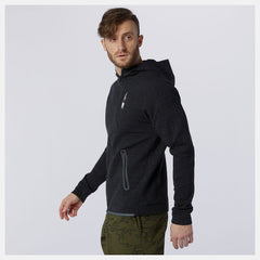 Black Heather Fortitech Fleece Full Zip / New Balance Men