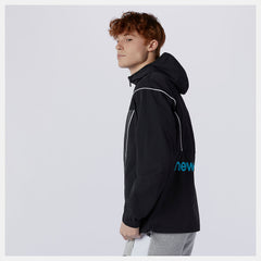 Black NB Athletics Windbreaker / New Balance Men
