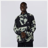 Black/Magnet NB Essentials Camo Anorak / New Balance Men
