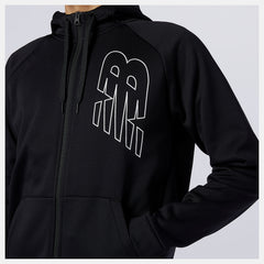 Black Tenacity Performance Fleece Full Zip / New Balance Men