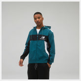 Teal NB Athletics Higher Learning Windbreaker / New Balance Men