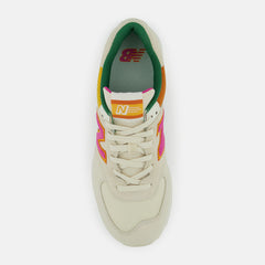 Cream/Pink 574 / New Balance Men