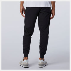 Black Essentials Stacked Logo Sweatpant / New Balance Men