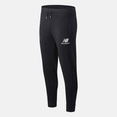 Black NYC Marathon Essentials Stacked Logo Sweatpant / New Balance Men
