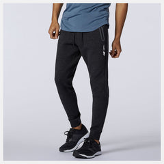 Black Heather Fortitech Fleece Pant / New Balance Men