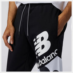 Black Multi NB Athletics Splice Pant / New Balance Men