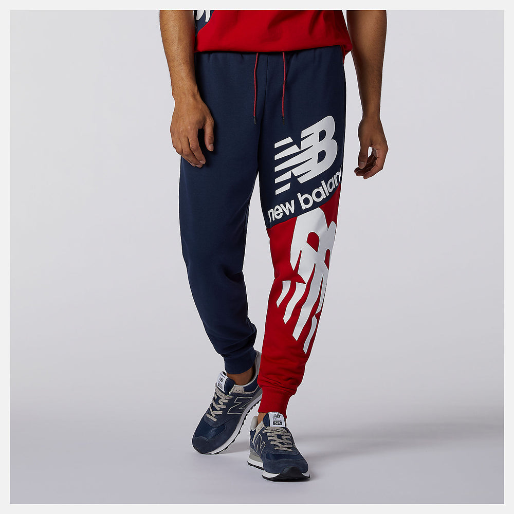 Team Red Inline NB Athletics Splice Pant / New Balance Men