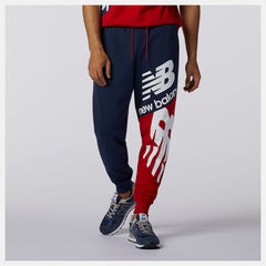 Team Red Inline NB Athletics Splice Pant / New Balance Men