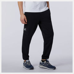 Black NB Athletics Higher Learning Fleece Pant / New Balance Men