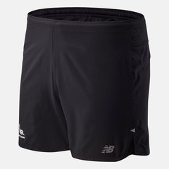 Black RFL Impact Run 5 Inch Short / New Balance Men
