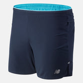 Eclipse Multi Printed Impact Run 5 Inch Short / New Balance Men