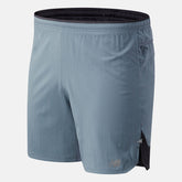 Ocean Grey Impact Run 7 Inch Short / New Balance Men