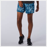 Rogue Wave NYC Marathon Printed Impact Run 5 Inch Short / New Balance Men