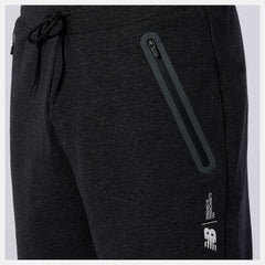 Black Heather Fortitech Fleece Short / New Balance Men