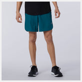Mountain Teal Q Speed Fuel 7 Inch Short / New Balance Men