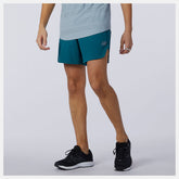 Mountain Teal Q Speed Fuel 5 Inch Short / New Balance Men