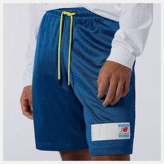 Captain Blue NB Essentials Mesh Short / New Balance Men