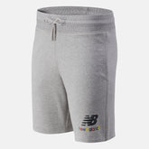 Athletic Grey Essentials Colorful Logo Short / New Balance Men