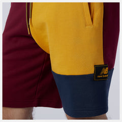 Garnet NB Athletics Higher Learning Fleece Short / New Balance Men