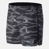 Black/Grey Printed Accelerate 5 In Short / New Balance Men