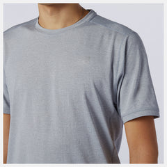 Athletic Grey Impact Run Short Sleeve / New Balance Men