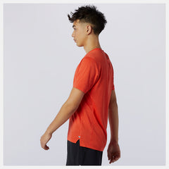 Ghost Pepper Impact Run Short Sleeve / New Balance Men