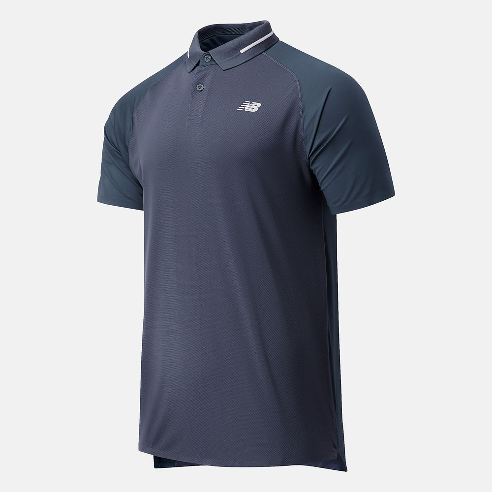 Navy Tournament Polo / New Balance Men