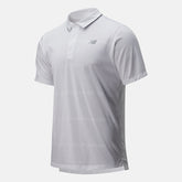 White Rally Performance Polo / New Balance Men