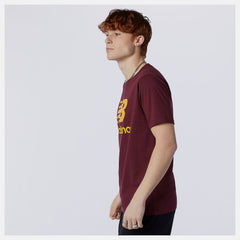 Garnet Essentials Stacked Logo Tee / New Balance Men