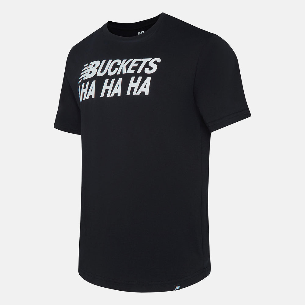 Black NB Buckets Tee / New Balance Men