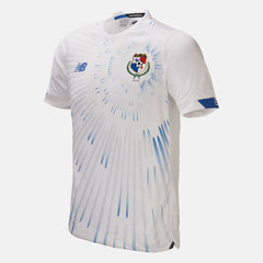 White Panama Away Short Sleeve Jersey / New Balance Men
